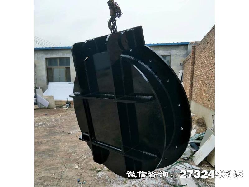 珲春水利止水铸铁拍门