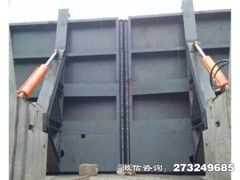 临泽县液压双控翻板闸门