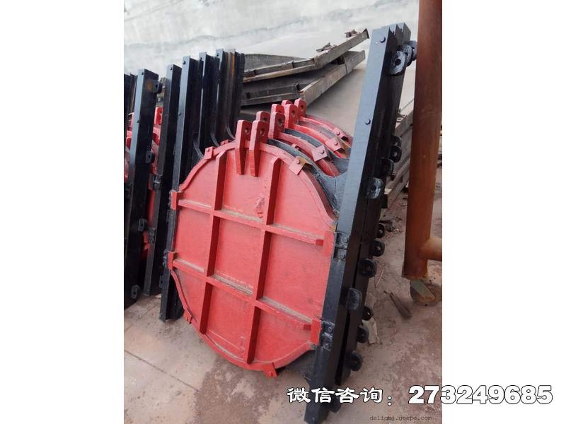 和林格尔县排水铸铁镶铜圆闸门